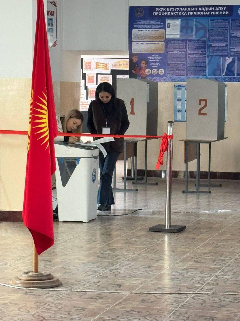 ИИМ: Шайлоо күнү коомдук тартипти бузуулар катталган жок